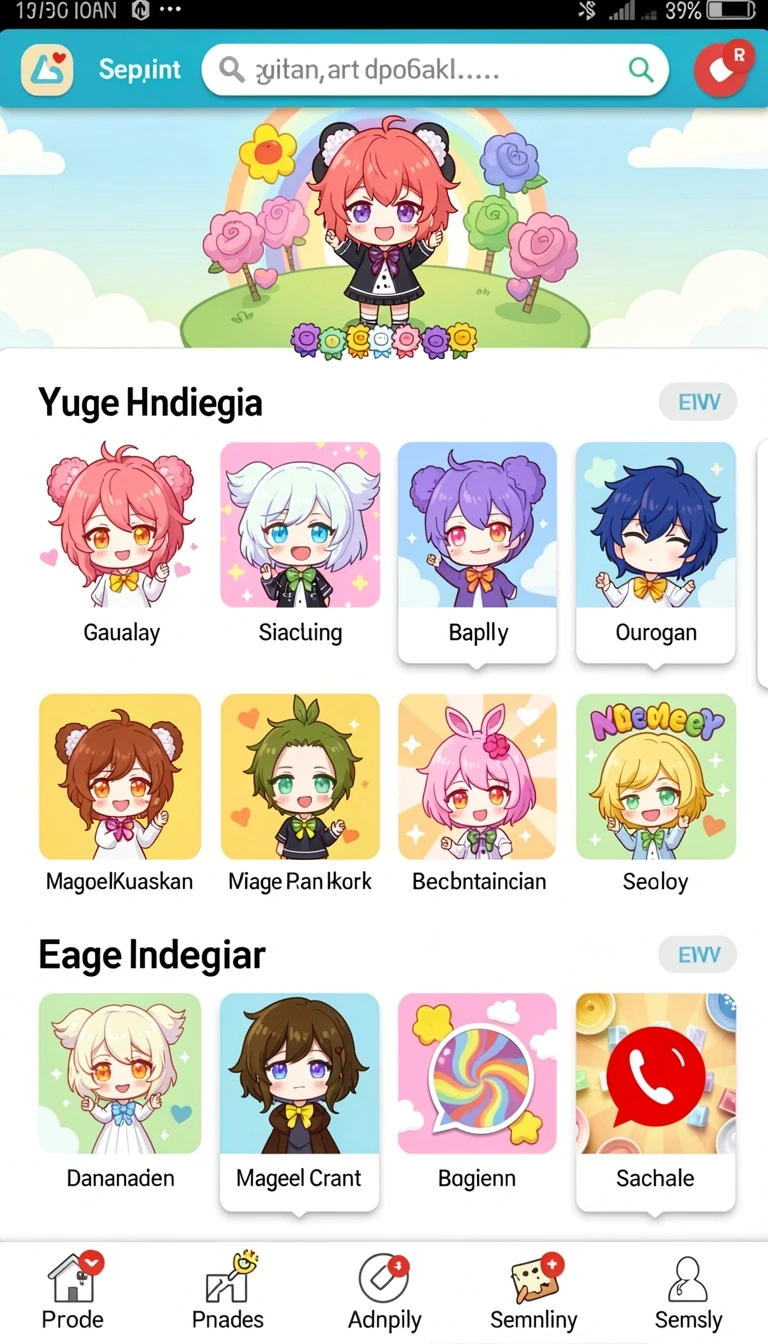 Halaman detail dengan informasi versi, ukuran, dan rating.